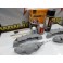 Capas Brembo + Tinta alta temperatura Foliatec Cinza prata marina bay Brilhante