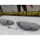 DIY Capas de travao Brembo com tinta de alta temperatura Foliatec Cinza circuit grey metalico Brilhante