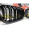Grelha frontal BMW F20 / F21 LCI +15 M2 look / dupla lamina preto piano brilhante
