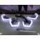Aros / Argolas Angel Eyes M4 Look CRYSTAL 3D Universal BMW
