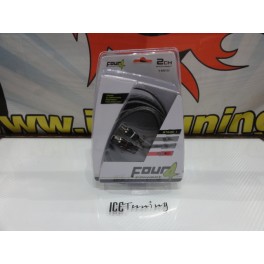 Cabo RCA dois canais (2ch) com 5.5m de comprimento FOUR 4 CONNECT c/2 anos de garantia