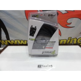 Kit de cabos 4FOUR para instala&ccedil;&atilde;o de sistemas de som car audio