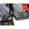 Difusor traseiro para Para-choques traseiro em fibra VW Golf 4, IV R-line LOOK C/2 saídas de escape