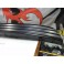 Difusor traseiro para Para-choques traseiro em fibra VW Golf 4, IV R-line LOOK C/2 saídas de escape