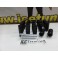 Porcas / Lug Nuts em preto com 32x20mm 14x1.50 Ideal para Tesla e Honda Conjunto 20 Unidades + Chave