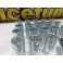 Porcas / Lug Nuts em preto com 32x20mm 14x1.50 Ideal para Tesla e Honda Conjunto 20 Unidades + Chave