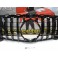 Grelha frontal Mercedes Classe C W205 2014-2019 ABS (plástico) GT-R LOOK cromado/preto brilhante