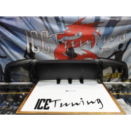 Difusor / Lip / Spoiler BMW F10 / F11 M-Performance Dupla Saida ABS (Pl&aacute;stico)