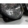 Faróis vw golf 2 / ii fundo cristal c/cruz preta