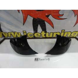 Pisca frontal bmw e46 4p 01-05 fundo preto/smoke 