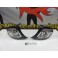 Pisca frontal bmw e46 4p 01-05 fundo preto/smoke 