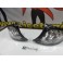 Pisca frontal bmw e46 4p 01-05 fundo preto/smoke 