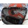Grelha frontal, Audi A6 C6 05-07 RS LOOK, com suporte para emblema