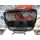 Grelha frontal, Audi A6 C6 05-07 RS LOOK, com suporte para emblema
