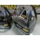 Farois frontais Audi A3 8L 01-03 fundo preto - Kit.3