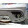 Para-choques frontal Seat ibiza 6L aerodinâmico em fibra com redes superior e inferior em favo de mel