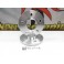 Espaçadores JOM 10MM para Audi, BMW, Chrysler, Mercedes, Mini, Ssang Young, VW 5x112 BC 66.6