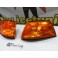 Pisca frontal Honda Civic 4 Portas (EF/ED/EE/SH) 88-89 Laranja JDM LOOK C/2 anos de garantia