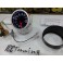 Manómetro da temperatura da agua 40-140º Fundo Preto / smoke c/iluminaçao led branco Depo Racing Japan 52mm de diametro