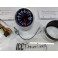 Manómetro da temperatura da agua 40-140º Fundo Preto / smoke c/iluminaçao led branco Depo Racing Japan 52mm de diametro