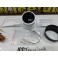 Manómetro da temperatura do óleo 50-150º Fundo Preto / smoke c/iluminaçao led branco Depo Racing Japan 52mm de diametro
