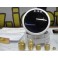 Manometro da Pressao do Turbo 4 bar Fundo Preto / smoke c/iluminaçao led branco Depo Racing Japan 52mm de diametro