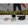 Manometro da Pressao do Turbo 4 bar Fundo Preto / smoke c/iluminaçao led branco Depo Racing Japan 52mm de diametro