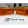 Farolins / farois / Pisca frontal Honda CIVIC 90-91 Laranja EURO LOOK