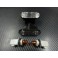 Pisca / farois / farolins laterais honda civic, crx, crx del sol, logo, s2000 fundo smoke