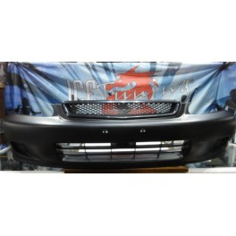 Para-choques frontal Honda Civic 1999-2001, 2 / 3 / 4 portas + grelha type r Look em pl&aacute;stico ABS