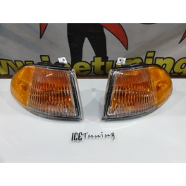 Piscas, far&oacute;is, farolins HONDA CIVIC 92-95 2 Portas fundo Laranja/cristal US-STYLE  EG3 EG4 EG5 EG6 EJ1 EJ2