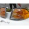 Piscas, faróis, farolins HONDA CIVIC 92-95 2 Portas fundo Laranja/cristal US-STYLE  EG3 EG4 EG5 EG6 EJ1 EJ2