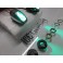 Esguicho / borrifador de agua para capo cromado c/iluminaçao led verde