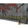 Rede / grelha universal 150 X 30cm em ABS(plástico) para para-choques, spoilers, entrada de ar etc