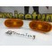 Piscas / farois / farolins laterais Seat Ibiza 6K, 6L, 6J, Mii, Toledo, Arosa, Leon 1M, Leon 1p  fundo laranja JDM LOOK