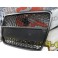 Grelha frontal, Audi A6 4F 05-07, removable badge
