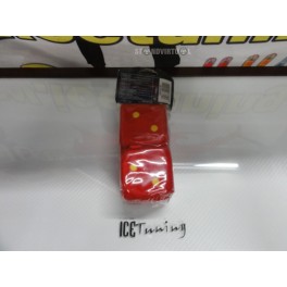 Dados vermelho e amarelo para espelho retrovisor