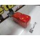 Dados vermelho e amarelo para espelho retrovisor