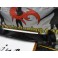 Aileron, Lip, BMW F20 12-19 M-tech / pack M look em preto piano brilhante em plástico ABS