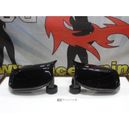 Capas, carca&ccedil;a de espelhos M4 look em preto brilhante BMW Serie 5 E60, E61, Serie 6 E63, E64