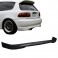 Para-choques traseiro + Lip / spoiler traseiro Honda civic 92-95 3 portas type r style ABS(plastico)