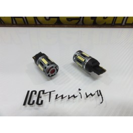 Led Branco para luz diurna, ou presen&ccedil;a/trav&atilde;o 100% Can Bus T20 7443 21/5W, 22W 1950 LUMENS 12V-18V, 1W 2016SMD X 60PCS