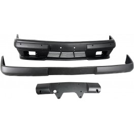 Para-choques frontal Mercedes W124 look desportivo em pl&aacute;stico.
