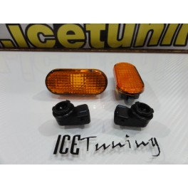 Piscas laterais sem casquilho/suporte de l&acirc;mpada VW Golf 3 / III, Vento, Polo 6N, Passat 35i, Caddy fundo Laranja