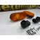 Piscas laterais sem casquilho/suporte de lâmpada VW Golf 3 / III, Vento, Polo 6N, Passat 35i, Caddy fundo Laranja