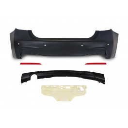Para-choques traseiro BMW F30 2011-2019 Pack M look em pl&aacute;stico ABS