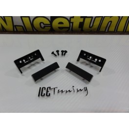 Frente adaptadora para radio universal 1 DIN Audi A4 B5, A2, A3, A6