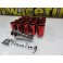 Porcas Lug Nuts Para Honda, Mazda, Ford, Toyota, Hyundai, Lexus, Mitsubishi com 32mm 12x1.50 disponível em vermelho 20 unidades