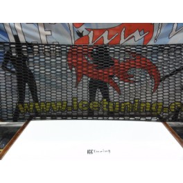 Rede / grelha universal em favo de mel com 120 X 40cm em ABS (pl&aacute;stico) para para-choques, spoilers, entrada de ar etc