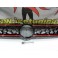 Grelha frontal com símbolo VW Polo 6R 09-17 GTI LOOK em plástico ABS